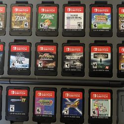 Nintendo Switch  Game Cartridges Only!!!