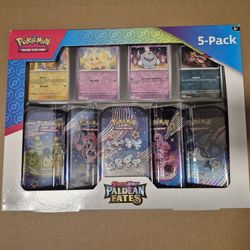 Pokemon Paldean Fates Mini Tin Set 