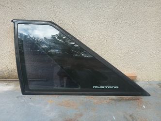 Fox body quarter window driver side