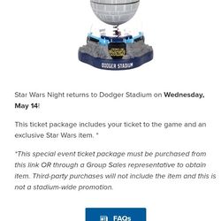 Star Wars Night
Wednesday, May 14 - 7:10pm 