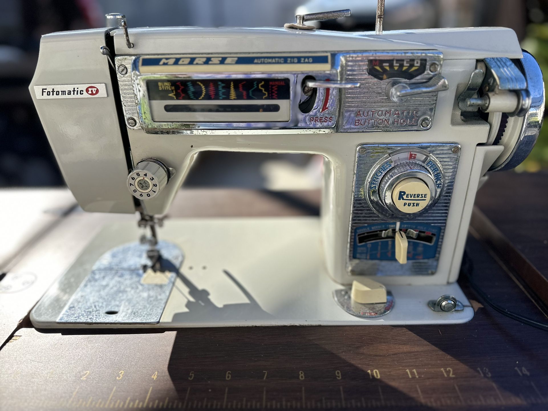 Fotomatic IV Morse Sewing Machine