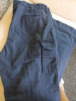 Blue Work Pants Size 38 by 34