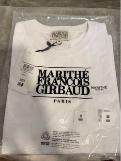 Marthé François Girbaud Logo T-Shirt – White, Size M