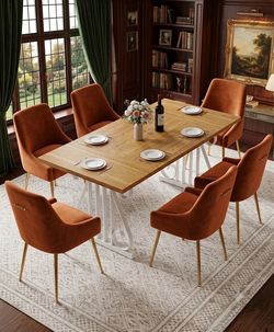 Brand new dining table with 6 chairs