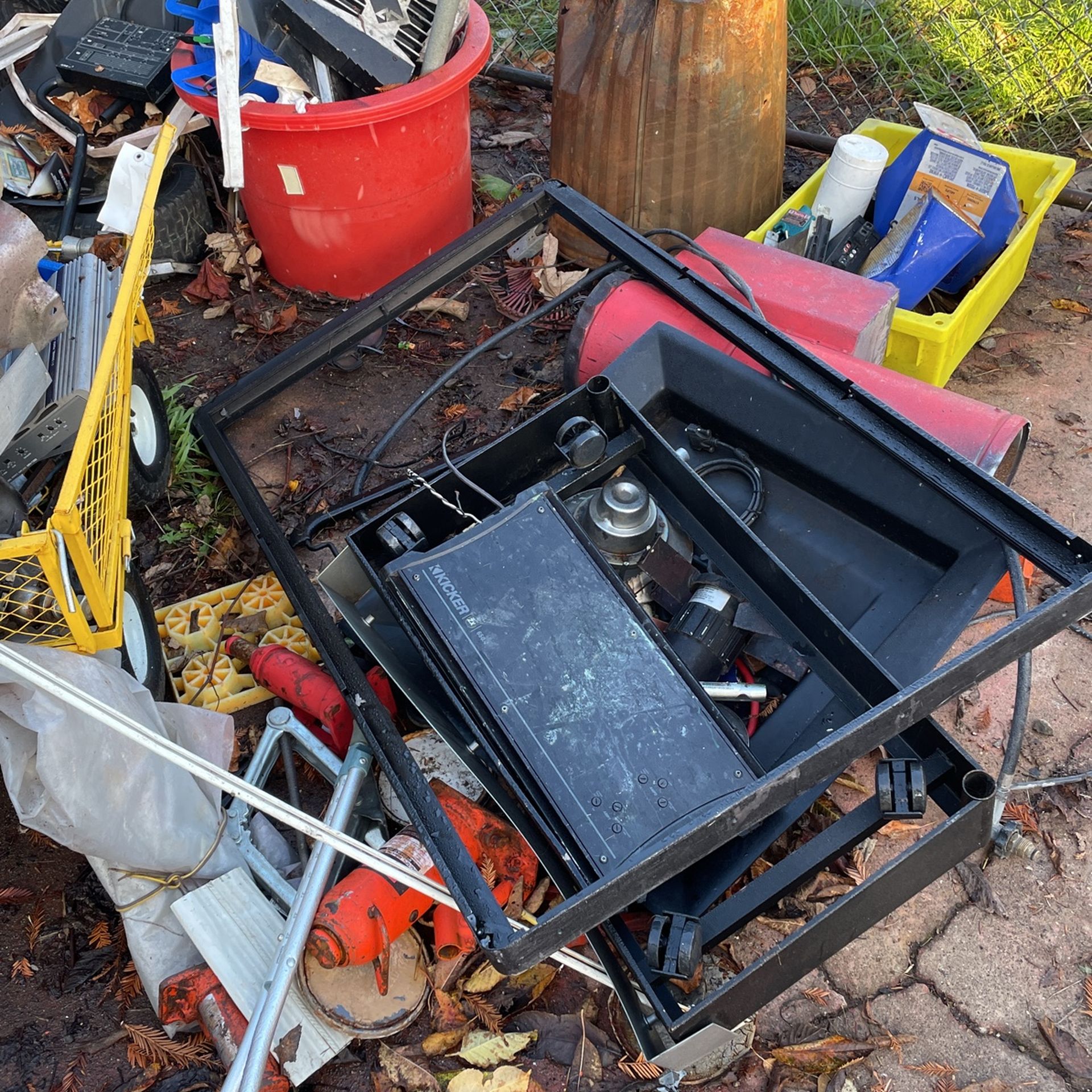 Free Scrap Metal For You To Recycle.