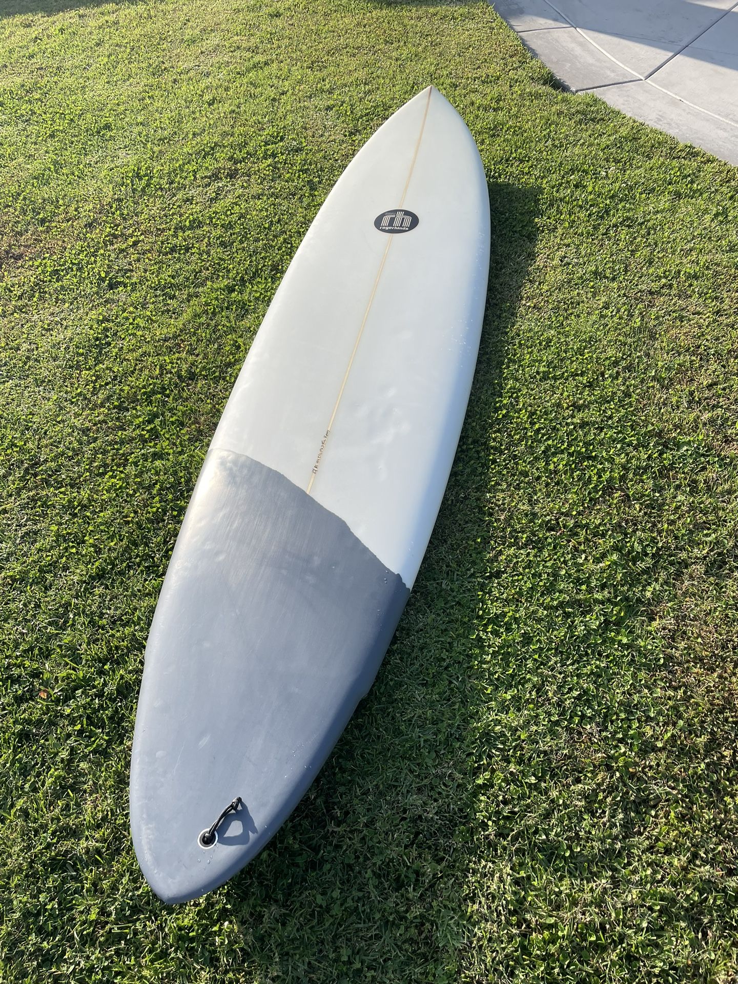 8’0” Roger Hinds Mid Length Surfboard