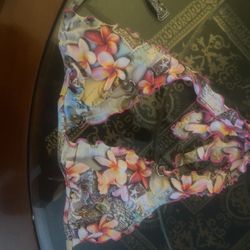 Floral Bathing Suit Top
