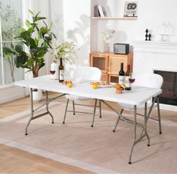 6 ft folding table