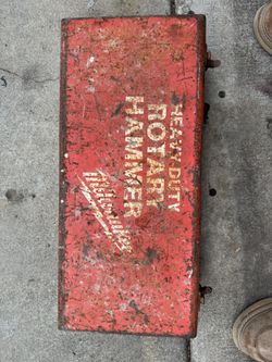 Old School Milwaukee Rotary Hammer 