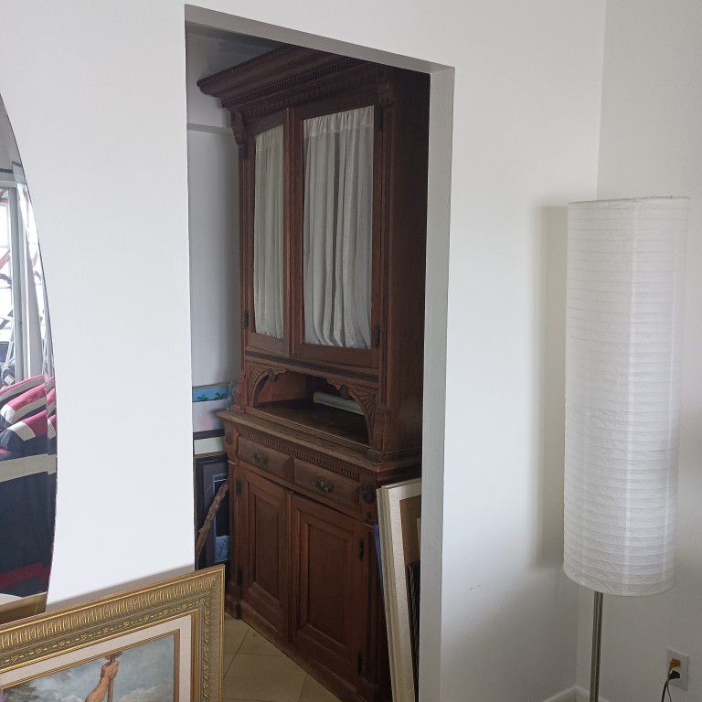 Antique Armoire Or Dresser Not Sure What It's Called It's At Least 50 Years Old Antique