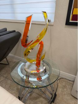 Acrylic sculpture