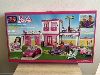 Mega Bloks Barbie Build 'n Play Fab Beach House / lego