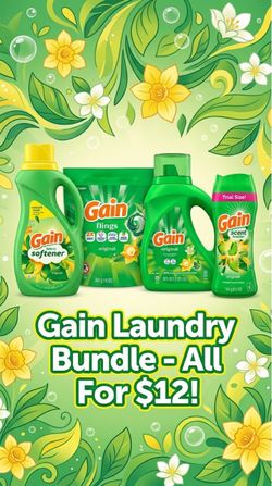 Gain laundry detergent