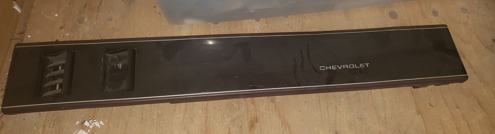 el camino dash bezel