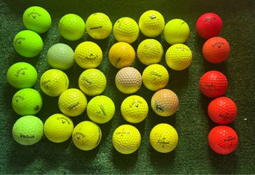 Colored Golf Balls