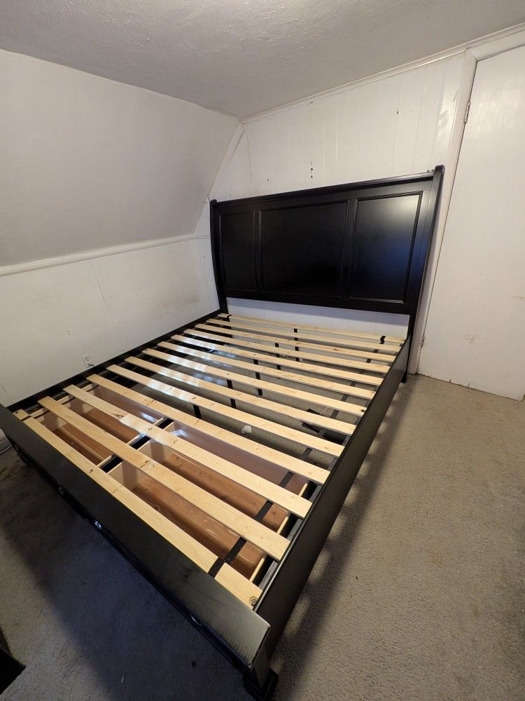 Ashley furniture King bed frame