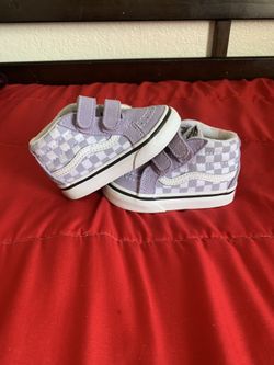 Kids Purple Vans 4c