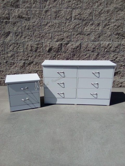 White Bedroom Dresser Set!