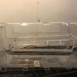 In fridge soda can holder