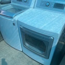 Lg wash and dryer electric working perfect