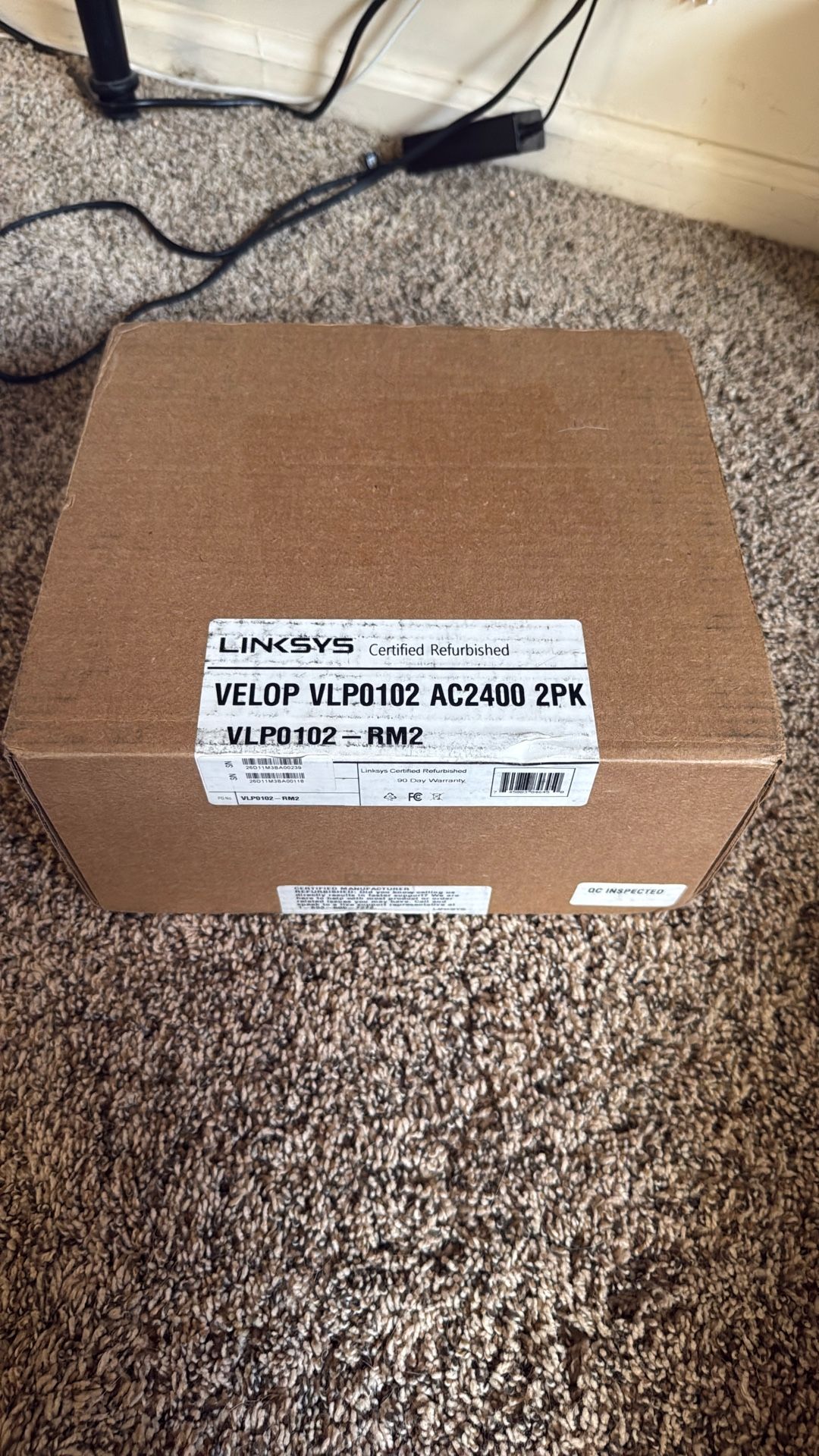 Linksys Velop Dual Band Ac2400 Intelligent Mesh WiFi Router