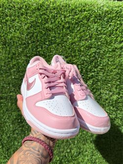 Nike Low dunk GS Pink Velvet ) Size 6Y