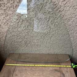 Mid Century Triangle Glass Coffee Table Top (Tempered 26“ X 26“)