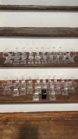 Acrylic watch displays