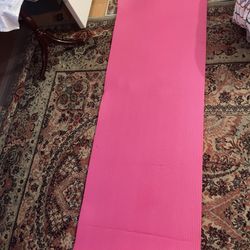 Pink Thick Yoga Mat 