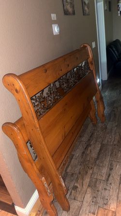 Queen bed frame