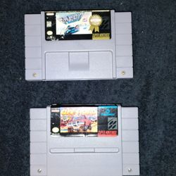 Super Nintendo SNES Games Racing Game Cartridge 