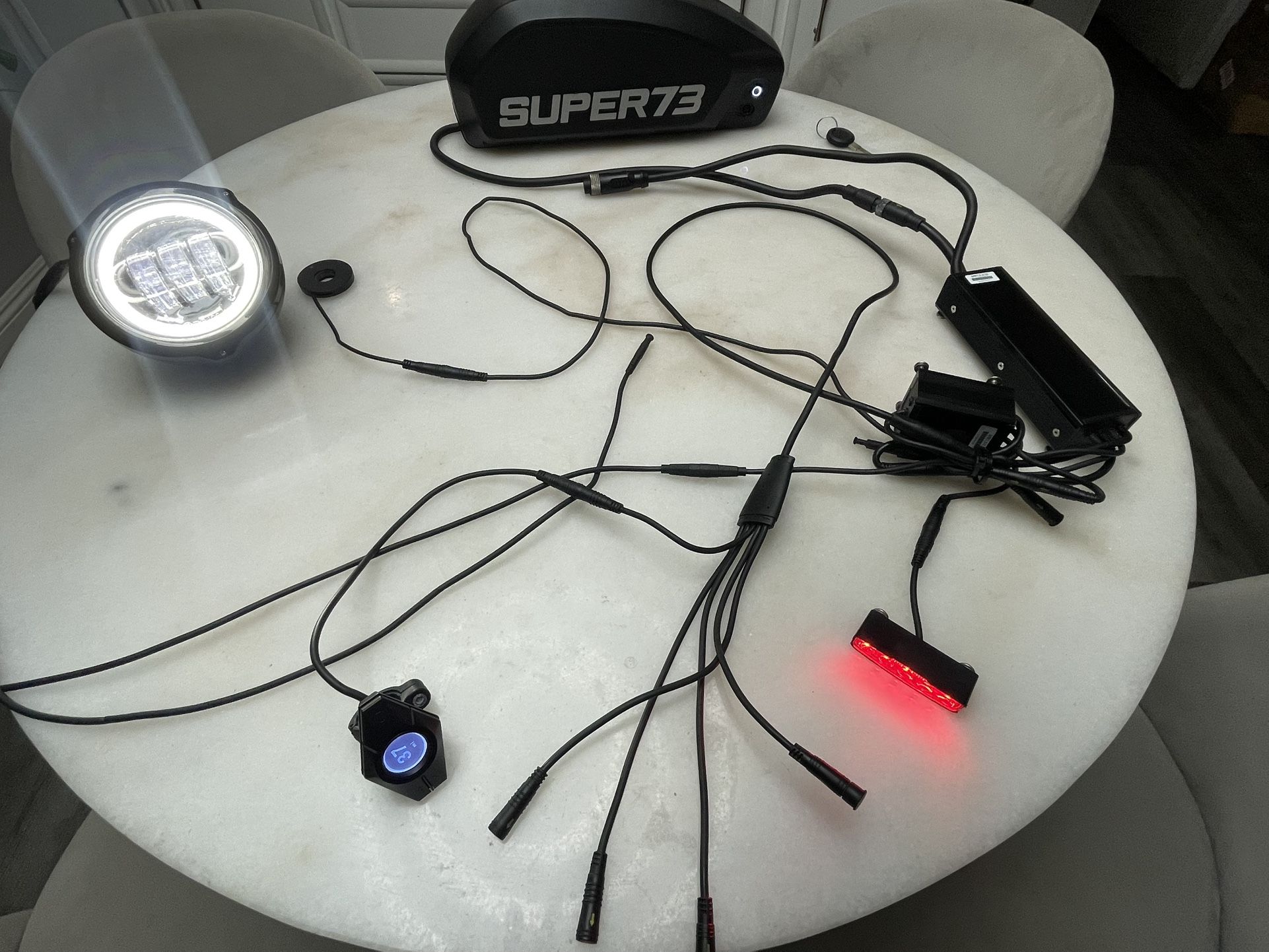 Super73 lithium Battery Controller LCD Display Light PAS Base throttle S2 R RX ZX Adventure Pro