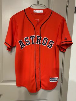 Majestic Carlos Correa #1 Astros Orange Stitched Jersey Size Medium