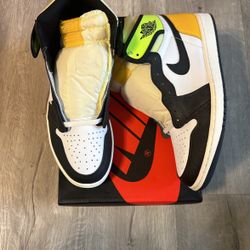 Air Jordan Retro 1 “Volt” Size 10.5 