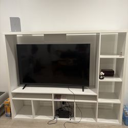 White Entertainment Center