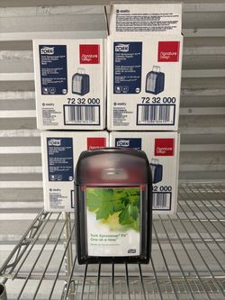 Tork Xpressnap Fit Napkin Dispensers x4