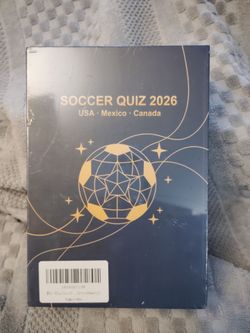 Soccer Quiz 2026 USA Mexico Canada Card Game