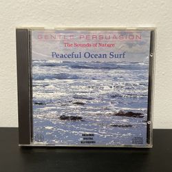 Peaceful Ocean Surf CD Gentle Persuasion Sounds Nature Relaxation Vintage 1987