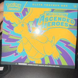 Pokemon Mega Evolution Ascended Heroes Elite Trainer Box