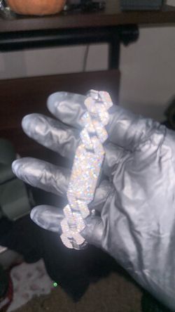 925 VVS1 DIAMOND MOISANITE CHAIN