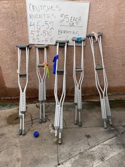 Muleta crutches