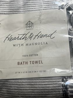 Hearth & Hand With Magnolia Bath Towels X 2