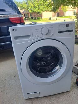 LG Front Load Washing Machine White