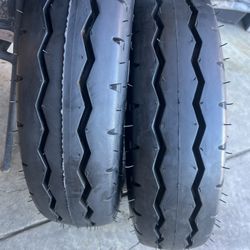 2 NEW FORKLIFT TIRES 6.50-10  10ply Carlisle Ultra Rib Gse $40 Each Pickup Only