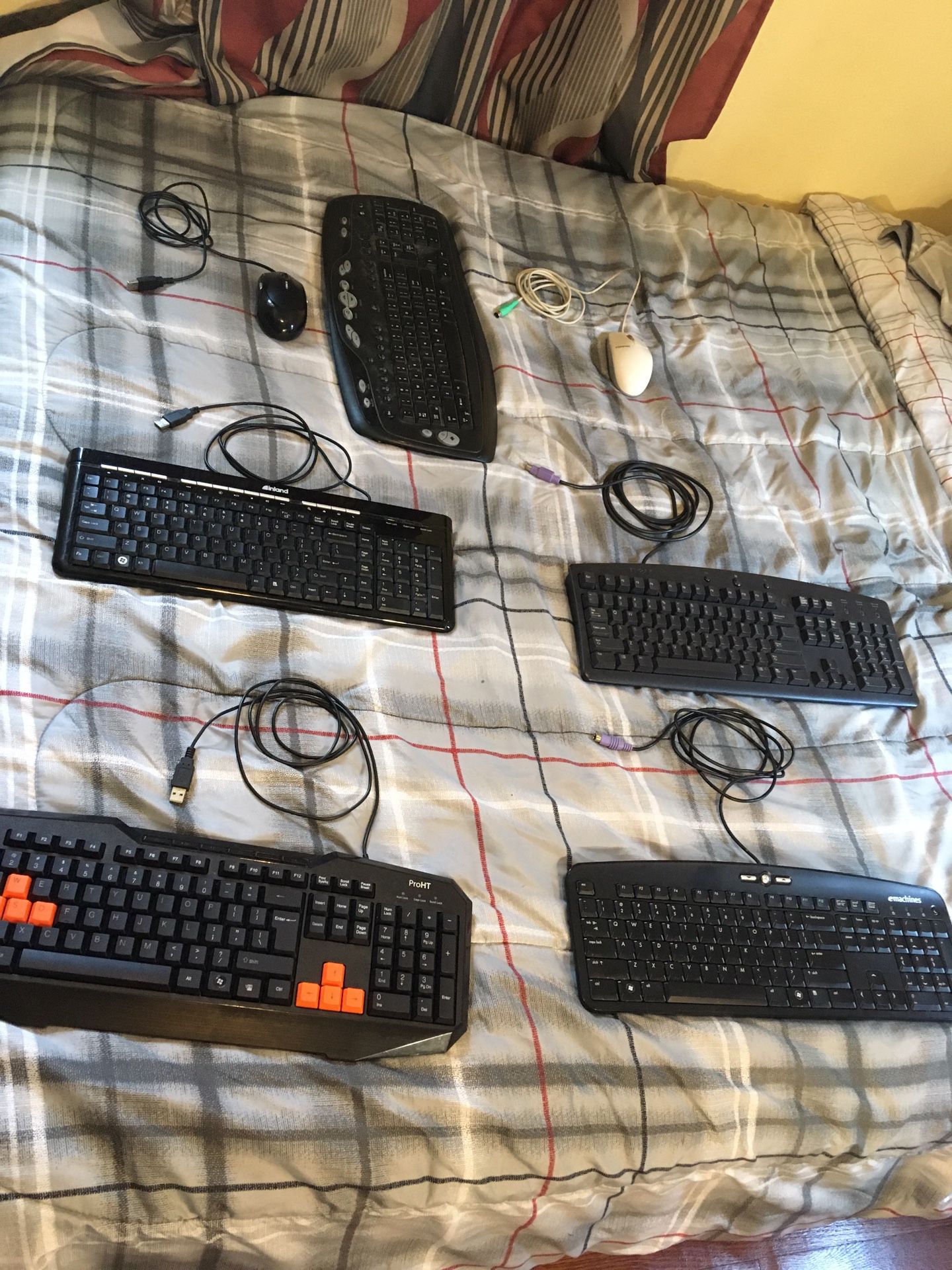 Computer Keyboards and Mice