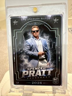 2026 Spencer Pratt Rookie Card - Los Angeles Mayor Race- Custom Artwork Card 💎