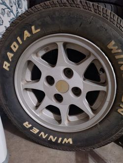 14×6 Starion Rims