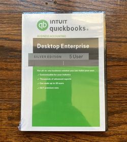 QuickBooks Desktop Enterprise 2024 for Windows 10/11 For 5 Users