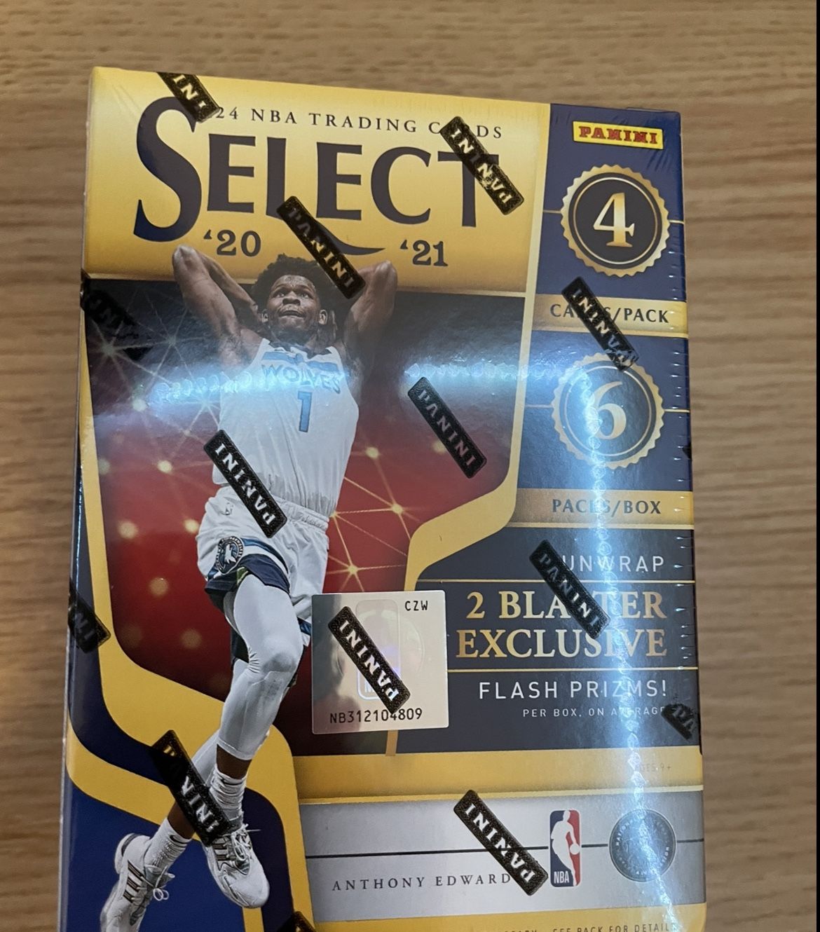 2020-21 Panini Select Basketball Blaster Box