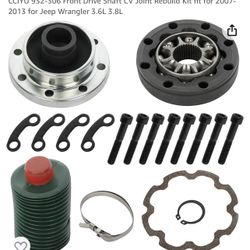 Front Driveshaft Rebuilt Kit Jeep Wrangler JK None Rubicon 